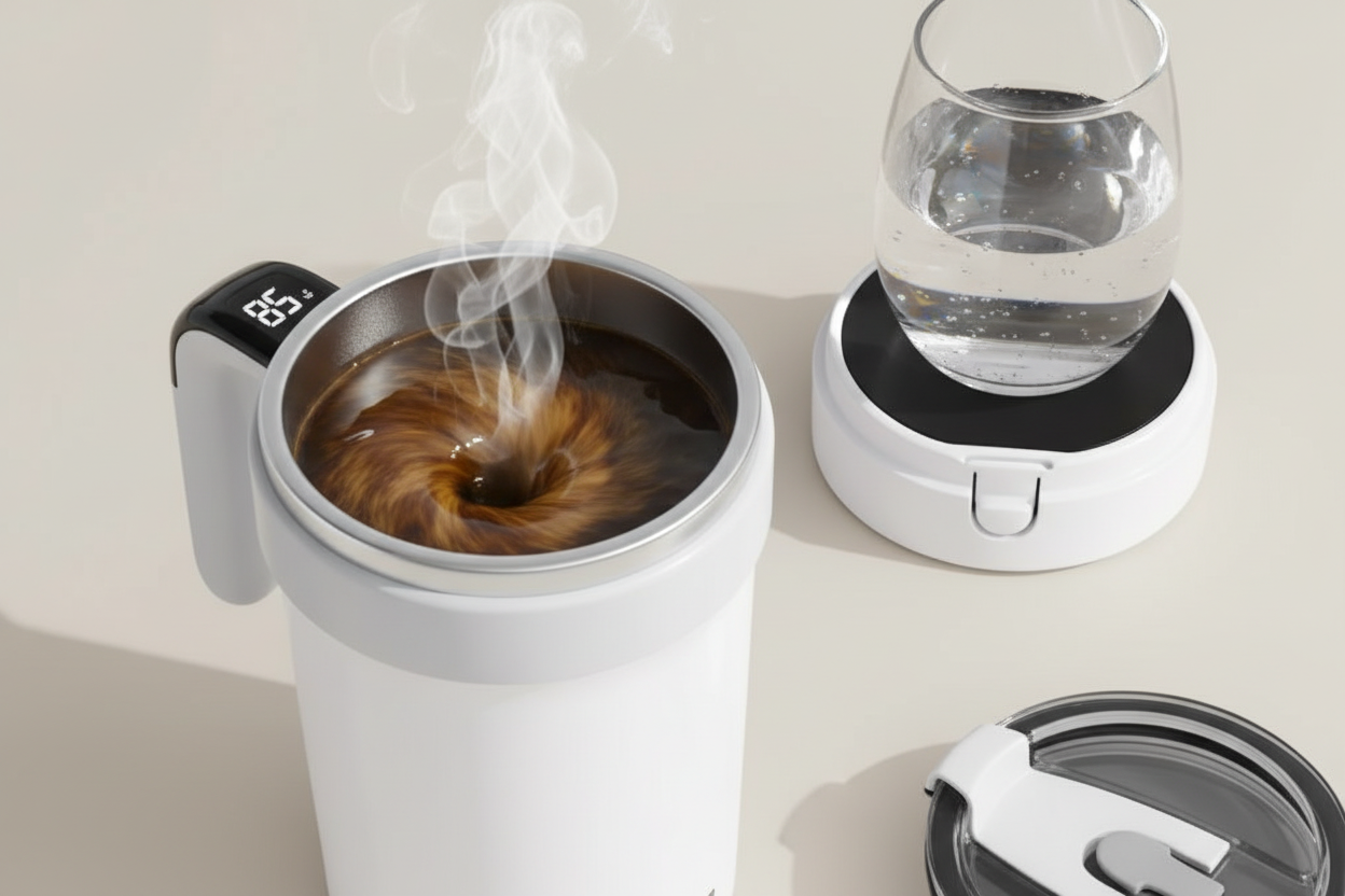 Enhanced Coffee Stirring Mug